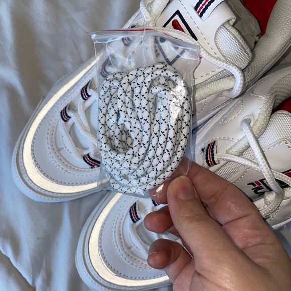 Filas white chunky sneaker - Picture 4 of 6